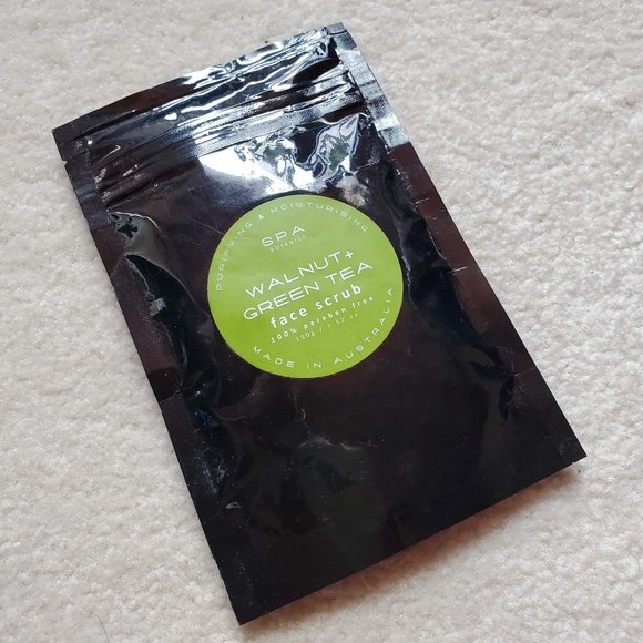 Spa Botanics Walnut + Green Tea Face Scrub - Picture 1 of 2